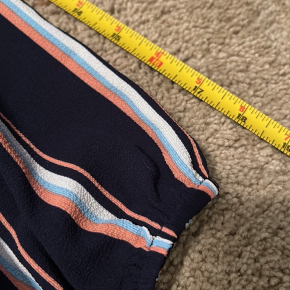 Pink Republic Navy Blue Front Knot Shirt Size M - Picture 9 of 13